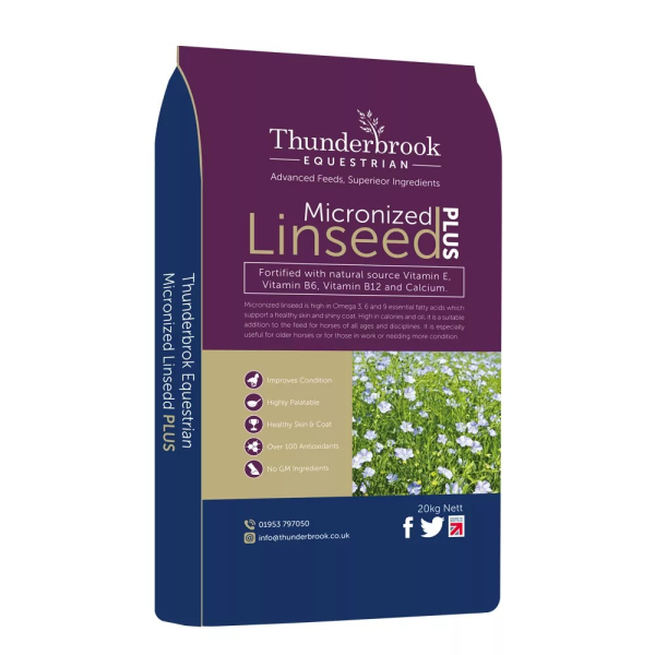 Thunderbrook Micronised Linseed Plus 20kg